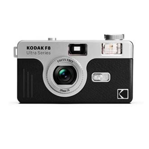 Kodak 35mm Kamera F8 black analoge Kompaktkamera