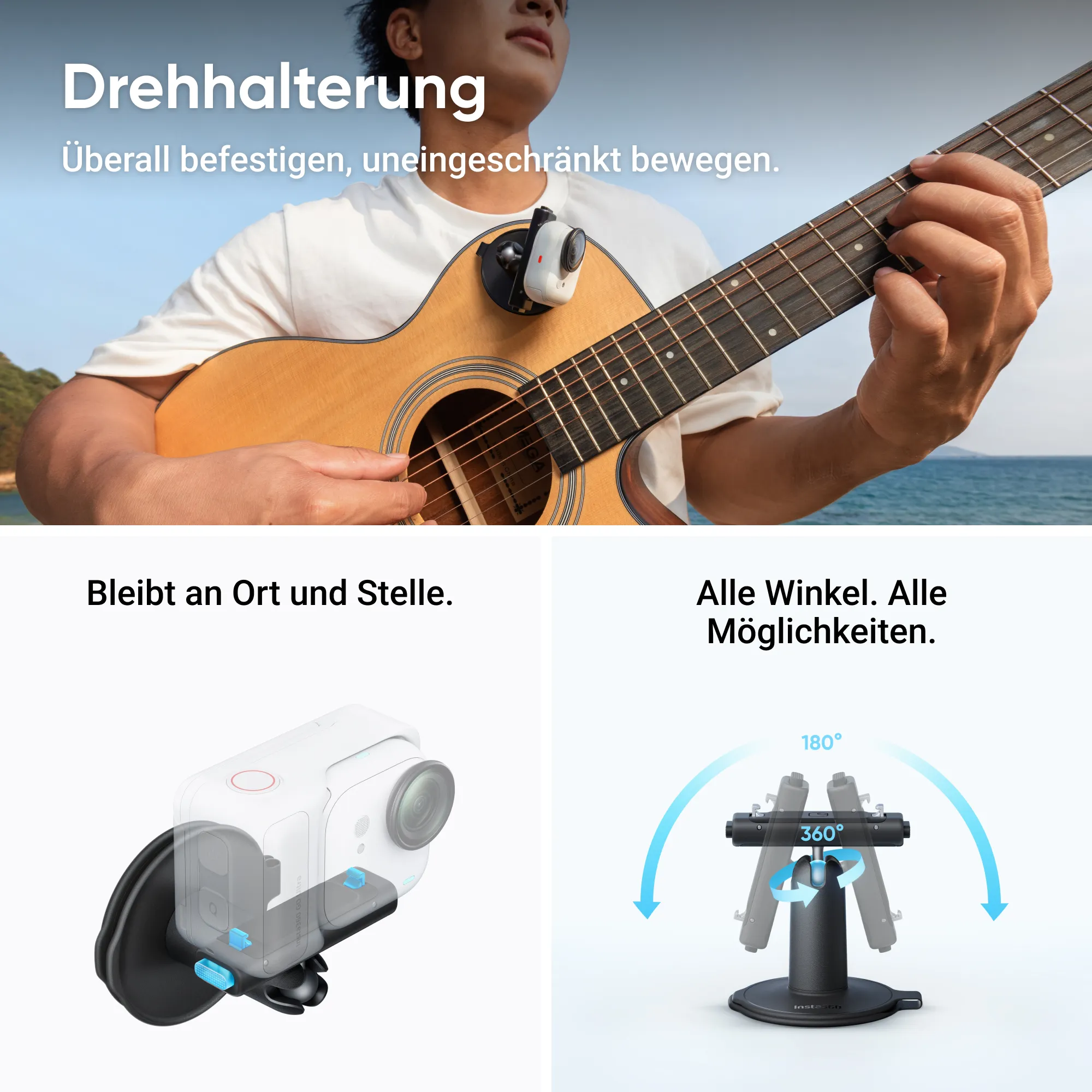 INSTA360 GO ULTRA CREATOR BUNDLE schwarz