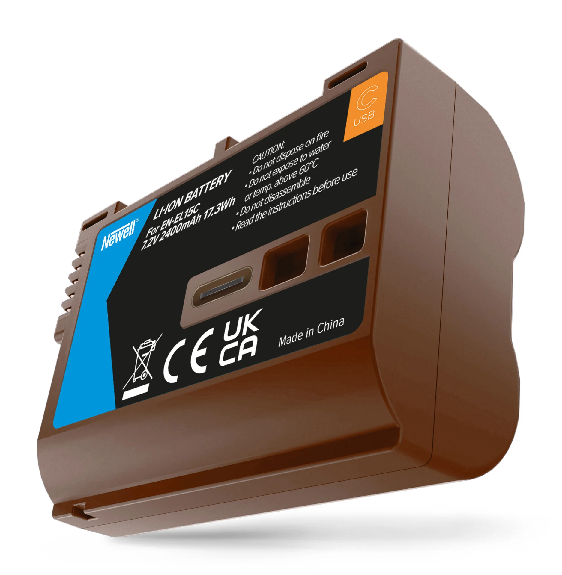 Newell Akku Nikon EN-EL15c USB Type-C