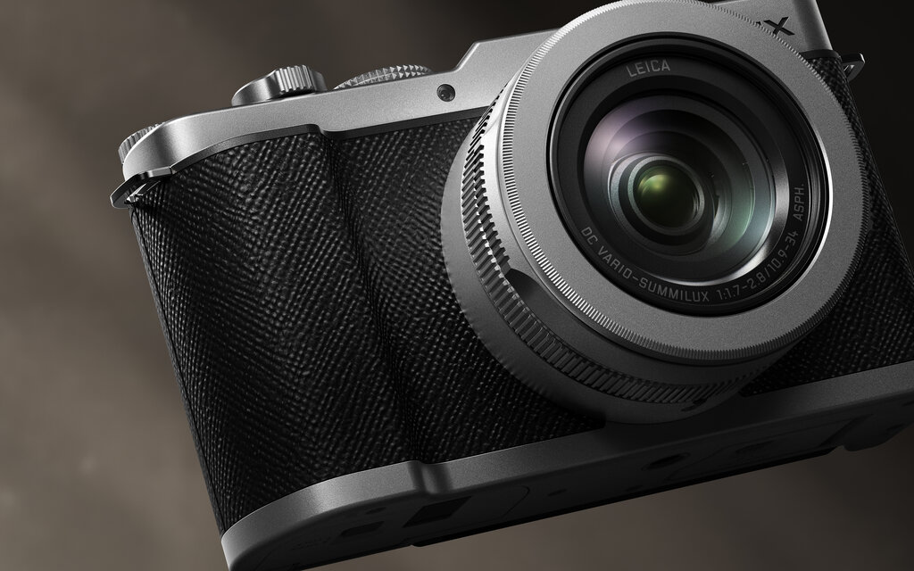 Panasonic LUMIX DC-L10 schwarz/silber