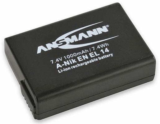 Ansmann Nikon EN-EL14 Akku 