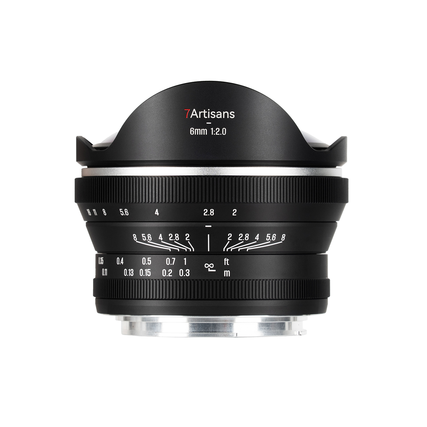 7Artisans 6mm f/2 Fisheye - Canon RF (APS-C)