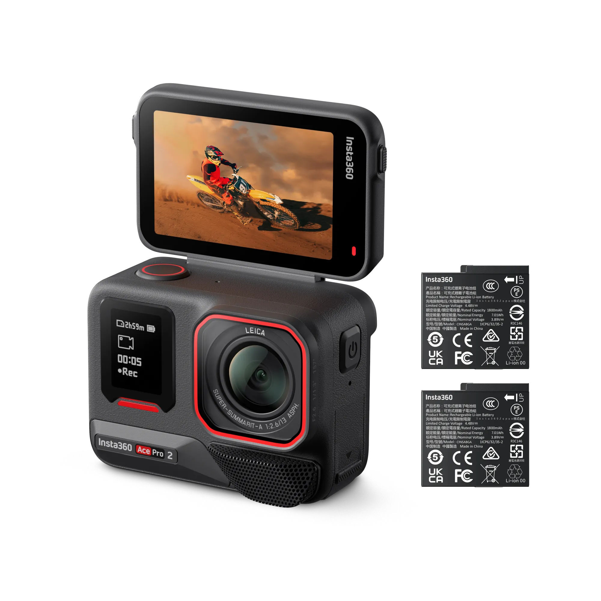 INSTA360 ACE 2 PRO Dual Battery Bundle