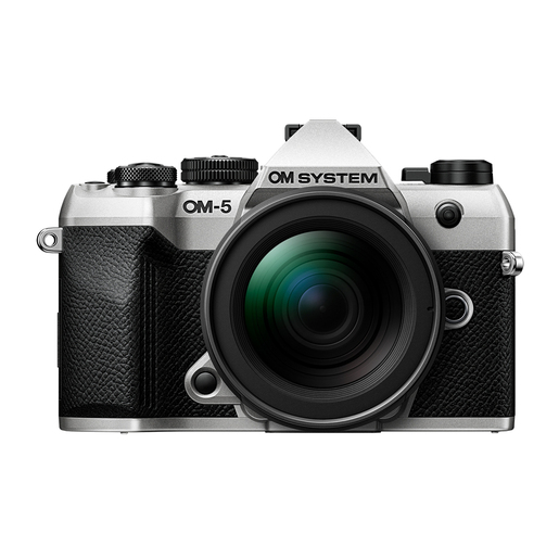 OM SYSTEM OM-5 II + 12-45mm PRO silber Kamerakit