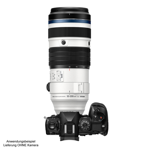 OM SYSTEM M.Zuiko ED 50-200mm F/2.8 IS PRO weiß