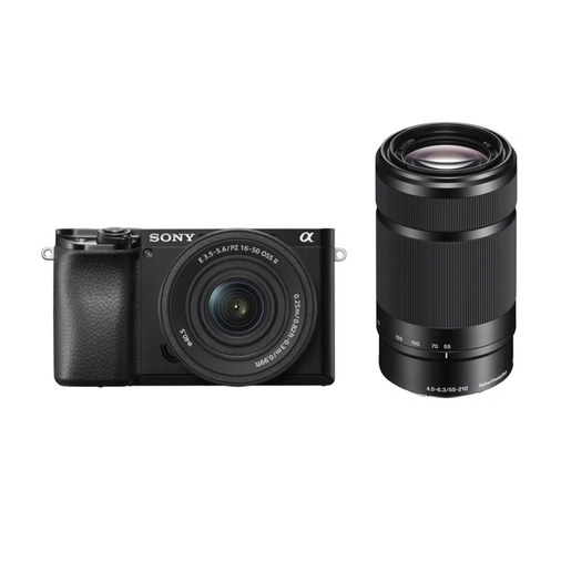 Sony Alpha 6100A +16-50mm II + 55-210mm Doppel Kit
