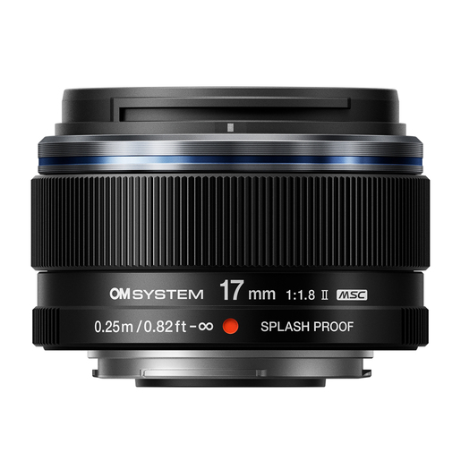 OM SYSTEM 17mm 1.8 II M.Zuiko schwarz