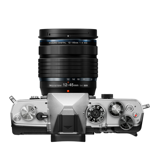OM SYSTEM OM-3 + 12-45mm 4.0 Kit silber