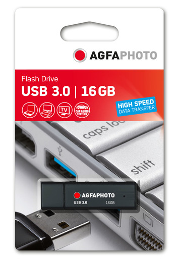 Agfa USB Stick 16GB schwarz