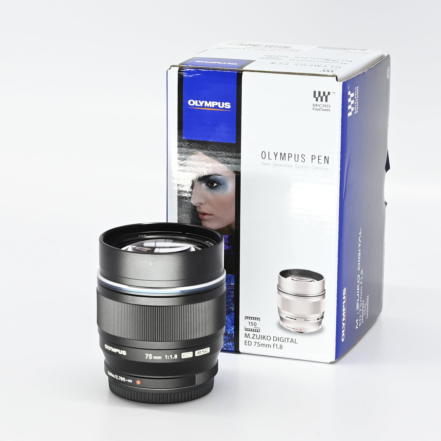 Olympus ED 75mm f1.8 gebraucht