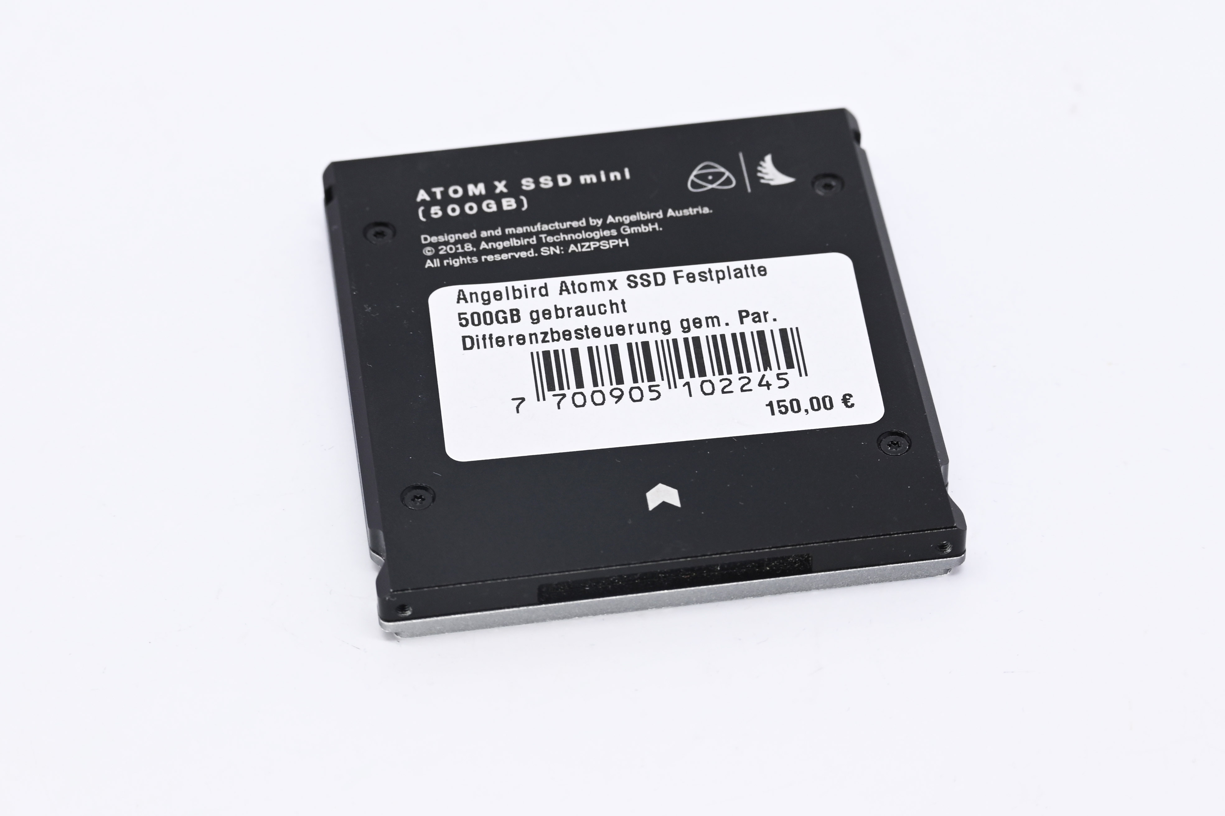 Angelbird Atomx SSDmini Festplatte 500GB gebraucht