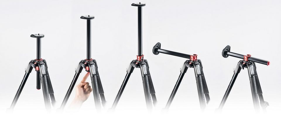 Manfrotto MT190XPRO4 Alu-Stativ 8024221623185