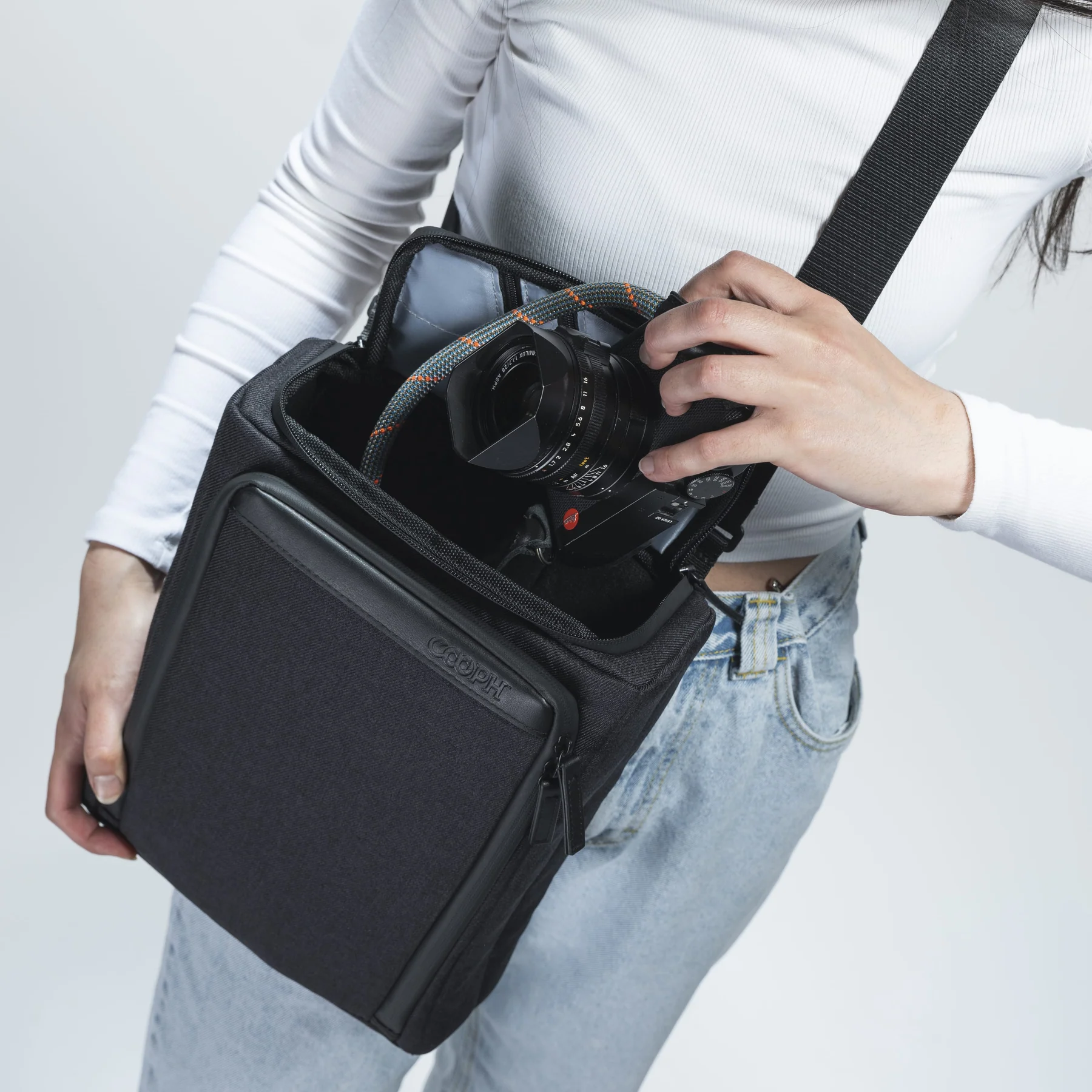 Cooph HelioFlex Backpack - Camera Cube Bag - black