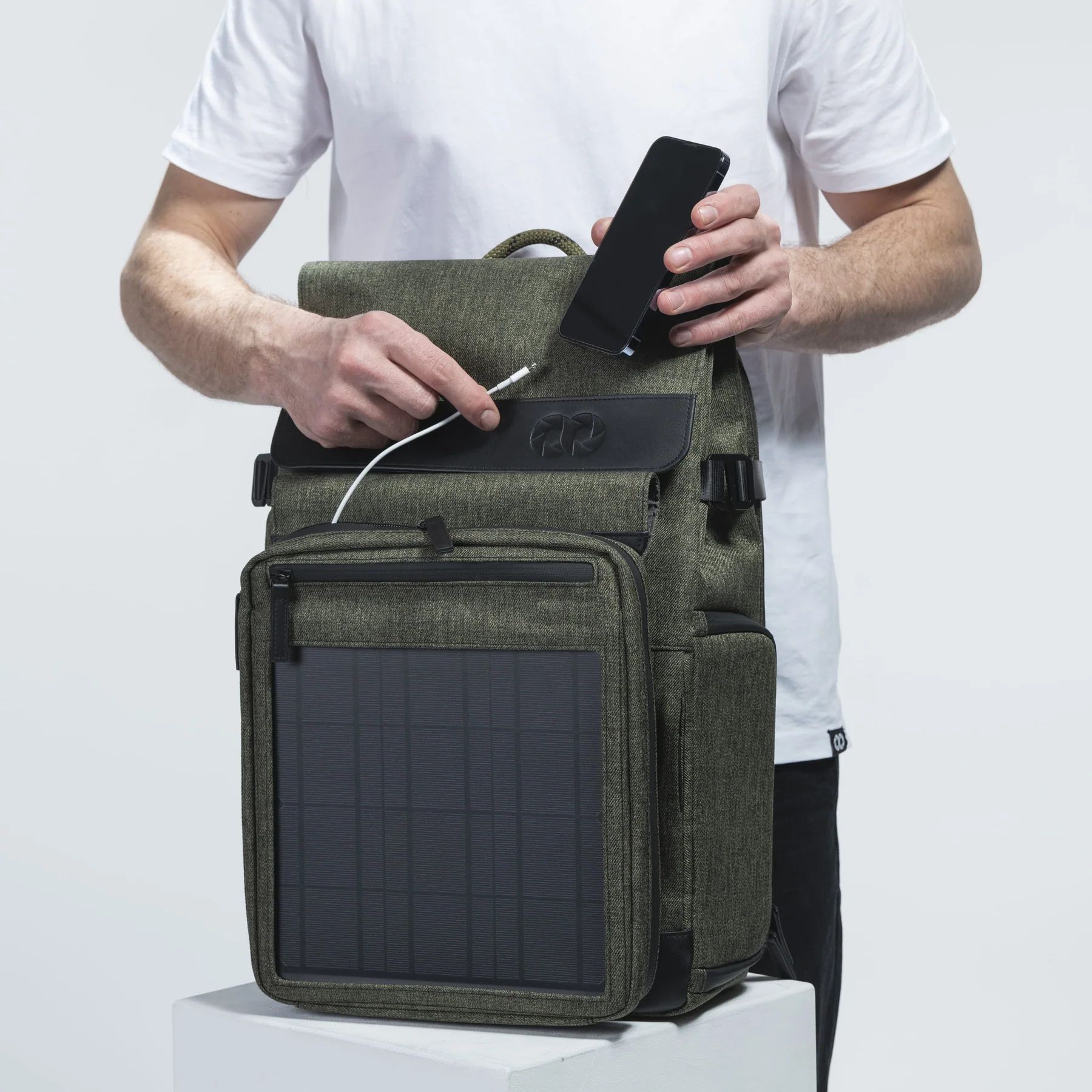 Cooph Helioflex Solar Front Bag Moss Green