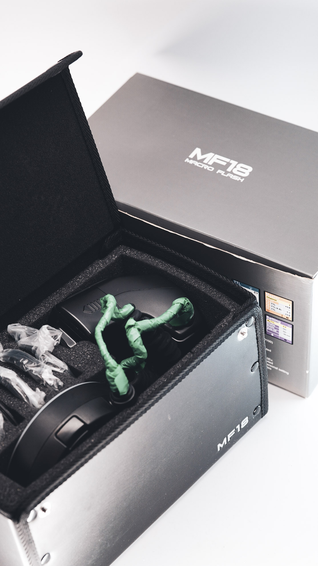 Nissin MF 18 Ringblitz Canon