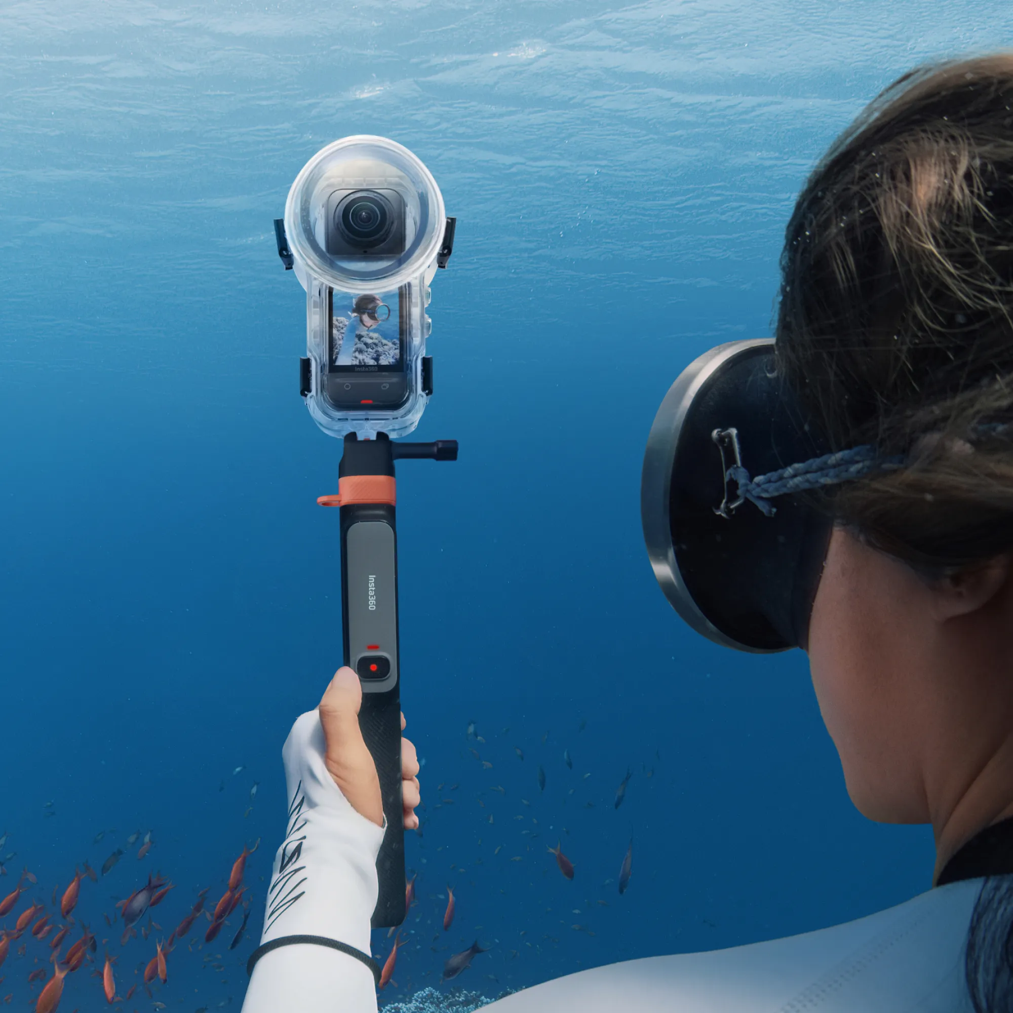 Insta360 Unterwasser-Selfie-Stick + Fernbedienung