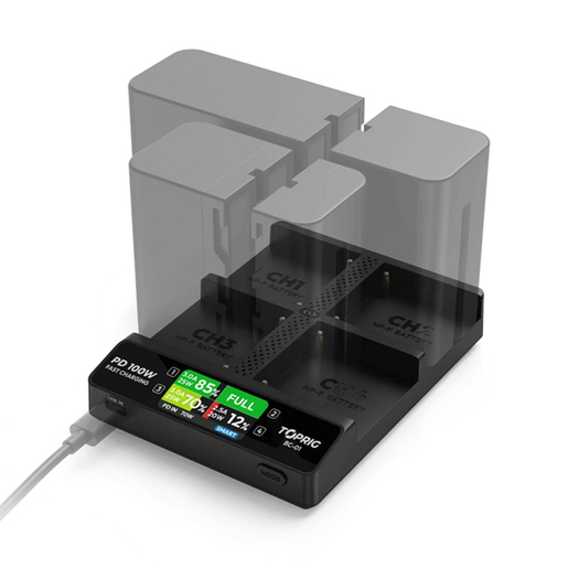Accsoon Toprig 100W 4-Bay NP-F