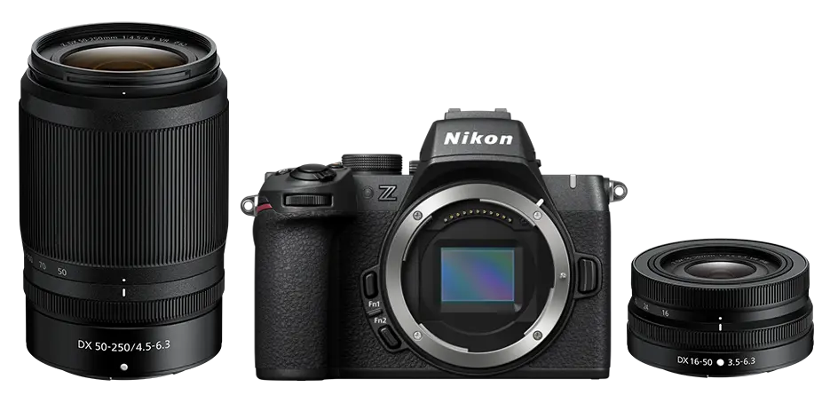 Nikon Z50II DX 16-50 VR + 50-250 VR Doppelzoom Kit