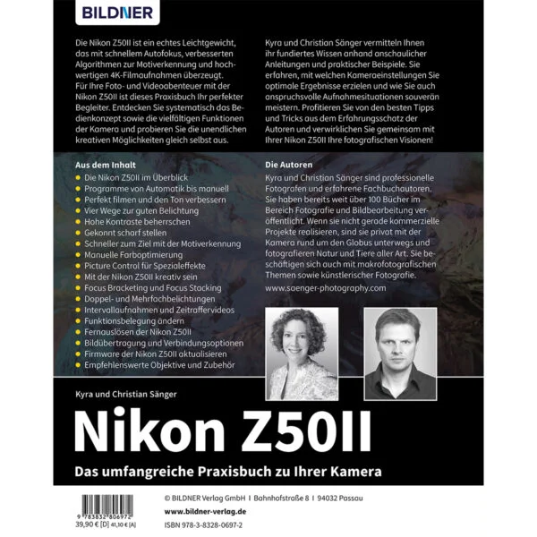 Bildner Nikon Z50 II Praxisbuch