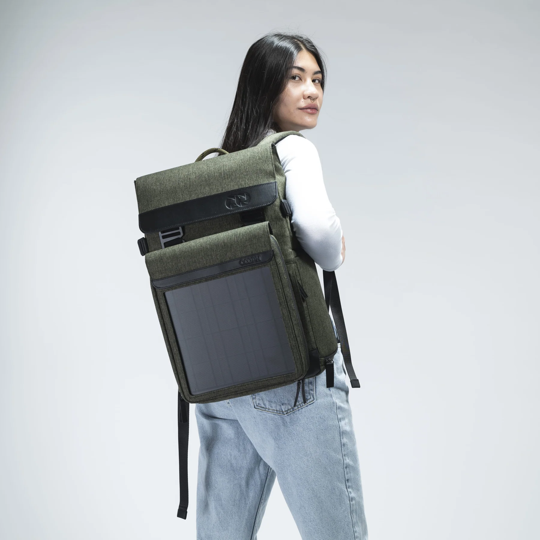 Cooph Helioflex Solar Front Bag Moss Green