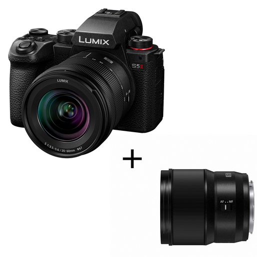 Panasonic Lumix S5 II + S 20-60mm + S 50mm 1.8
