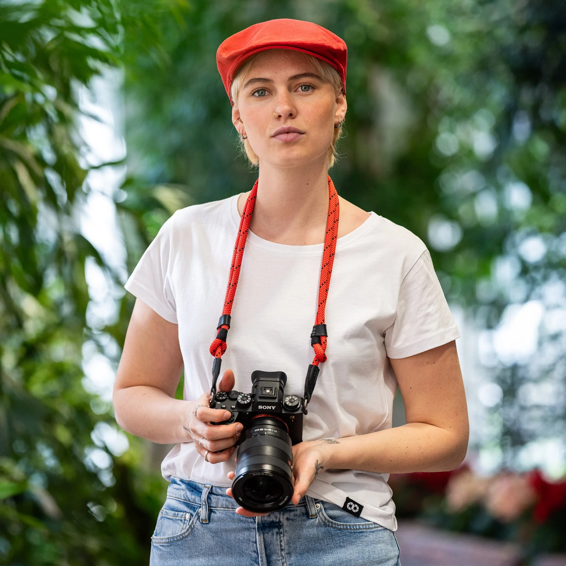 Cooph Adjustable Rope Camera Duotone Poppy