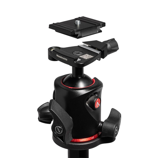 Manfrotto One MKONEPA-BHQ6T Photo Alu Stativ mit Kugelkopf AS (Q6T)