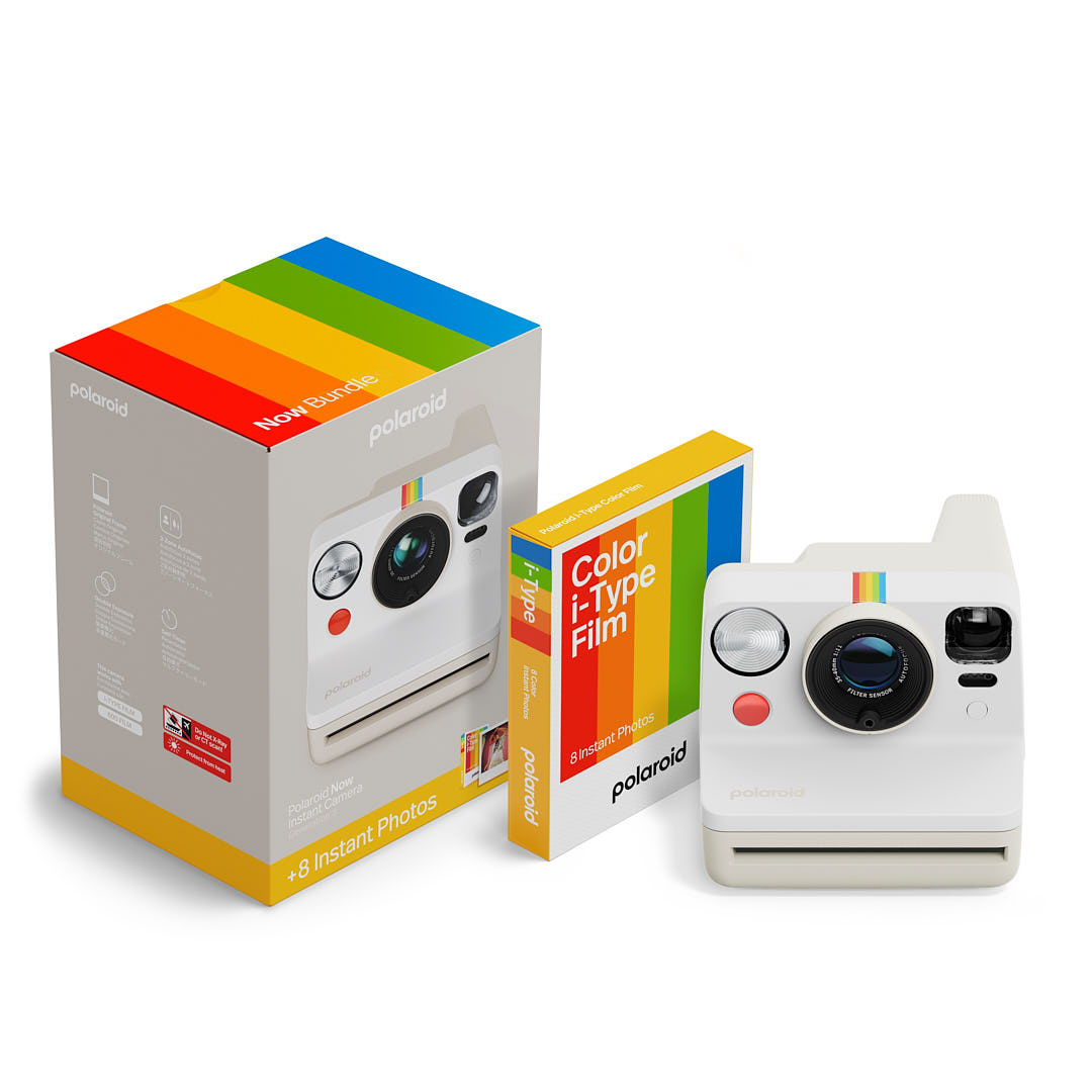 Polaroid NOW GEN 3 everything box pebble white