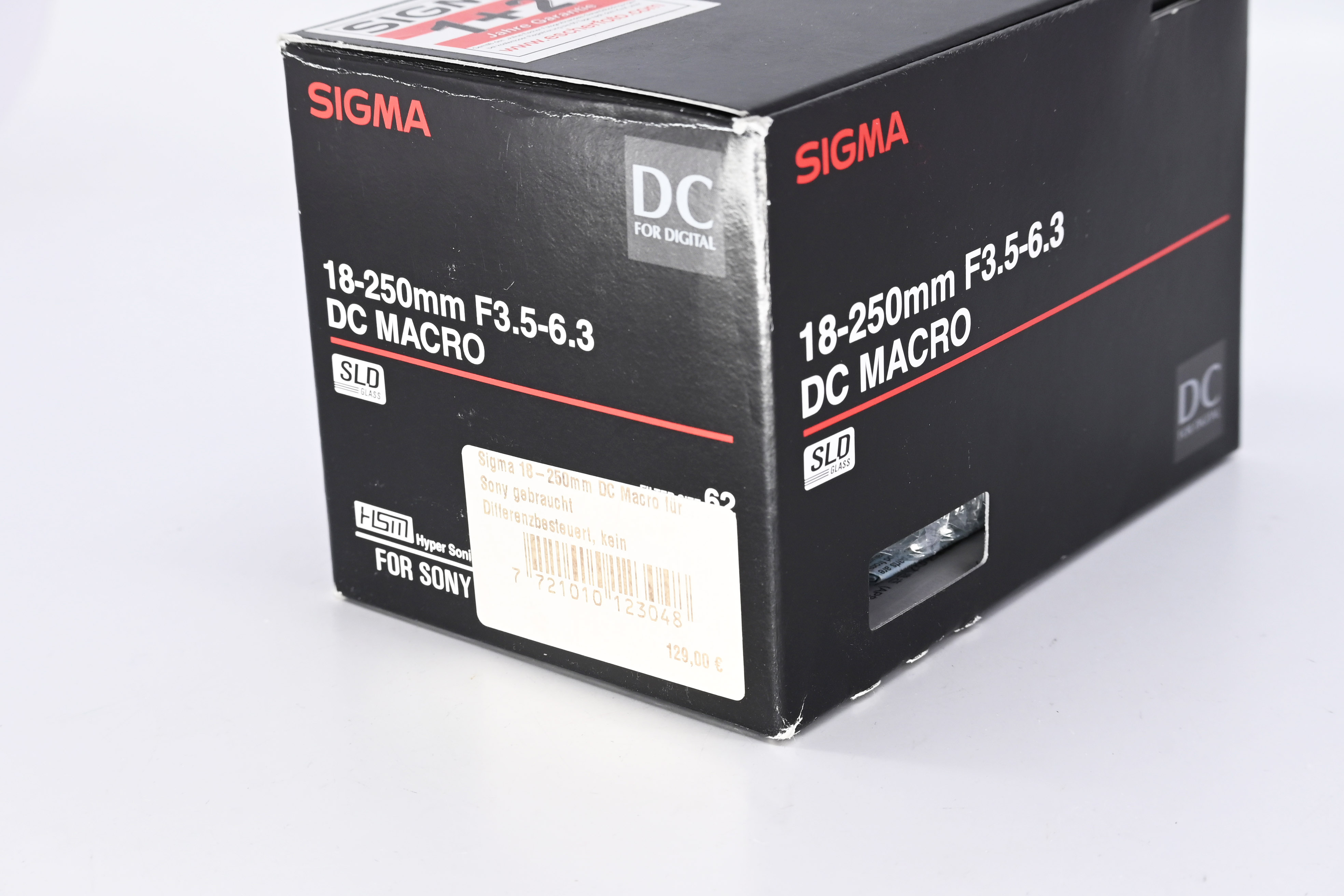 Sigma 18-250mm DC Macro für Sony A gebraucht