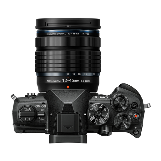 OM SYSTEM OM-5 II + 12-45mm PRO schwarz Kamerakit