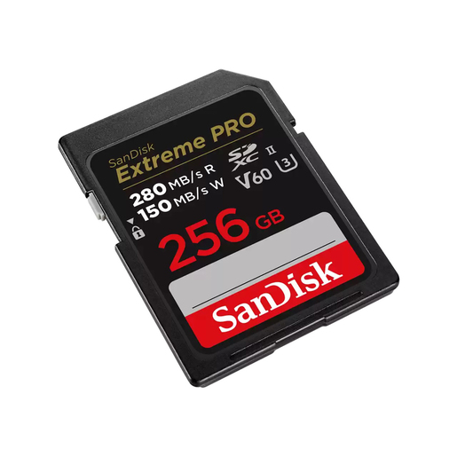 SanDisk 256GB SDXC Card UHS-II 280MB V60