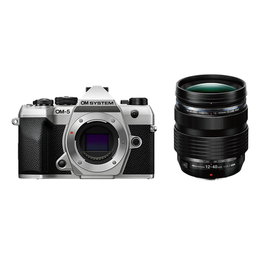 OM SYSTEM OM-5 II + 12-40mm II silber Kit