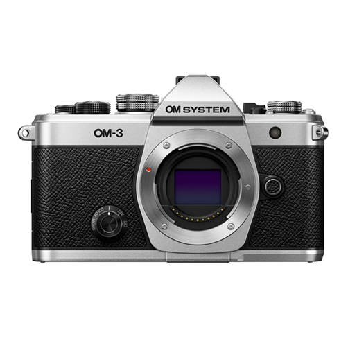 OM SYSTEM OM-3 Gehäuse Body silber