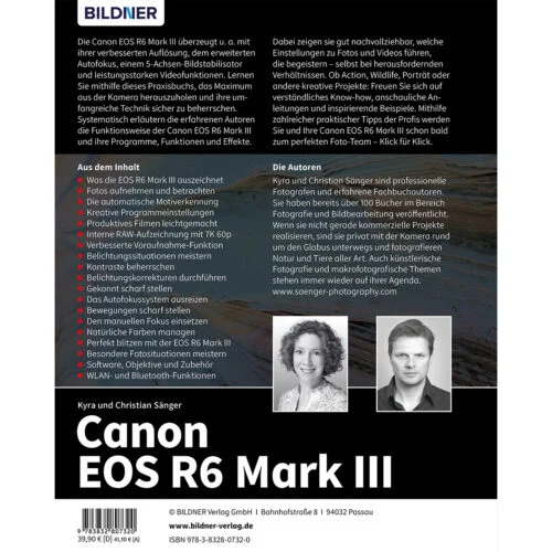 Bildner Canon EOS R6 III Praxisbuch