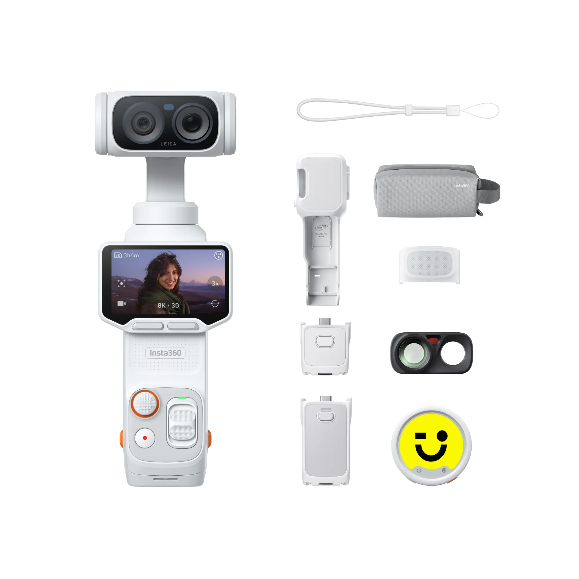 Insta360 Luna Ultra Creator Bundle weiß
