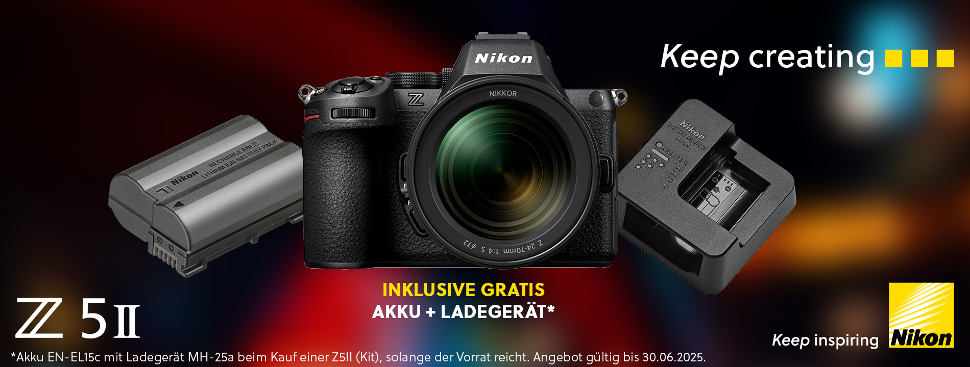 Nikon Z5 II Einführungsaktion