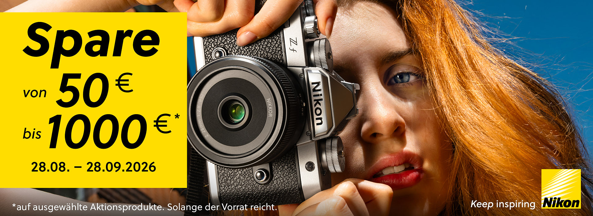Nikon Herbst Sofortrabatt 2026