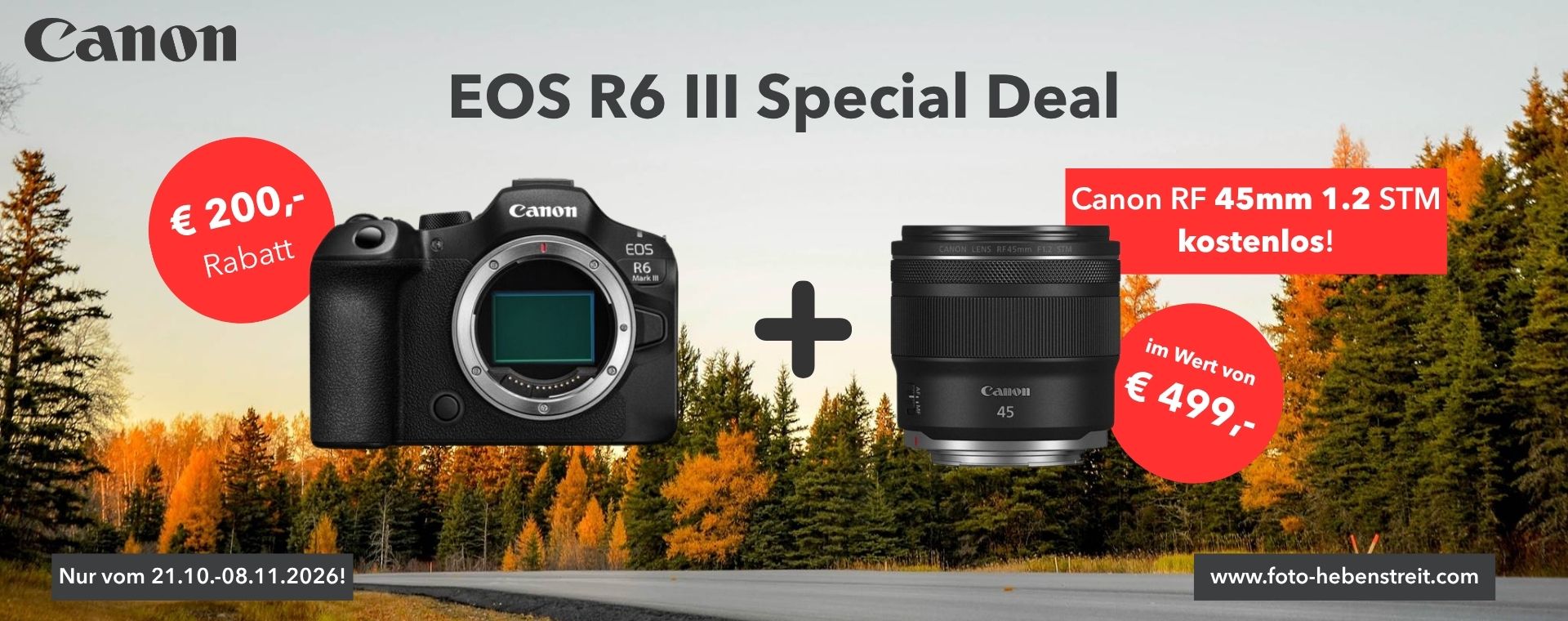Canon EOS R6III special Deal