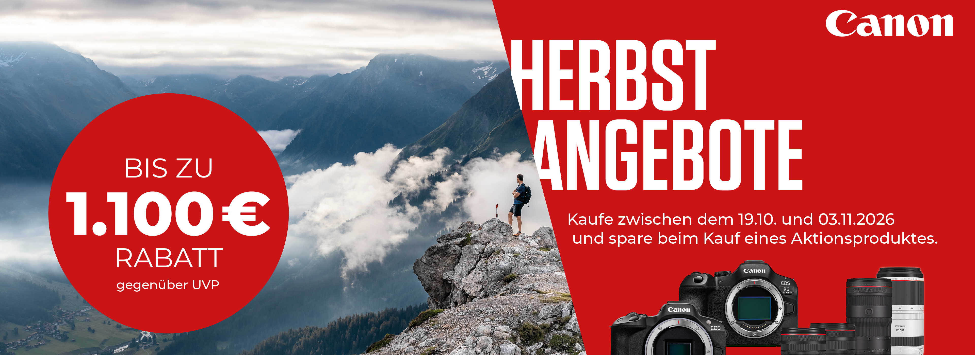 Canon Herbst Rabatt 2026