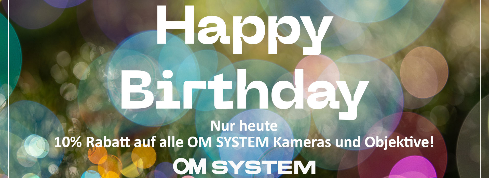 OM SYSTEM Birthday